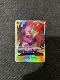 One Piece CCG Two Legends Foil Super Rare #OP08-105 Jewelry Bonney - Image 2
