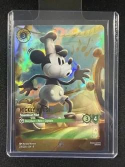 2025 DISNEY LORCANA EN 9-FABLED ENCHANTED MICKEY MOUSE - Image 1