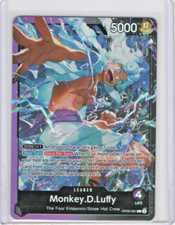 One piece 4 card Monkey.D.Luffy card lot st26-005, op09-061, op11-040 - Image 4
