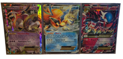 Lot of 3 Pokemon EX Cards - M Gardevoir, Hoopa & Keldo - Image 1