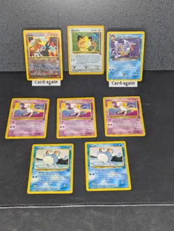 Pokemon TCG WPTC Promo Card Lot Meowth 10, Gyarados, Entei 34 - HP Condition - Image 1