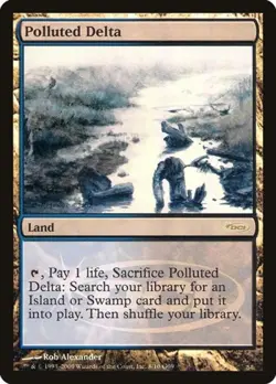 Polluted Delta -Foil Light Play MTG Promos: Judge - Image 1