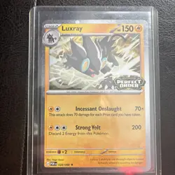 Pokemon Luxray Perfect Order BestBuy Promo Card English 028/088 - Image 1