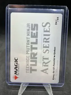 MTG TMNT Krang, The All-Powerful Kirokaze Art Series Card 34/54 8-Bit - Image 2