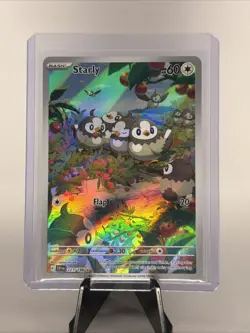 Pokemon TCG Starly Card 221/198 SV01 Scarlet & Violet Base Set - Image 1