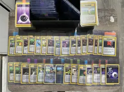 Huge Collection Bulk LotC 512 Vintage Trainer 1st Ed Pokemon Cards WOTC & Energy - Image 1