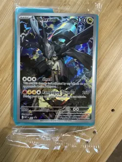 N’s Zekrom 031 Black Star Promo Pokemon Card SEALED - Image 1