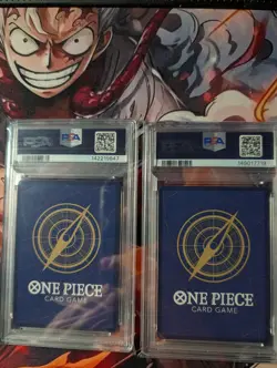One Piece Monkey D. Luffy SP Wanted Cards PSA 10 OP13-118, OP09-119 - Image 2