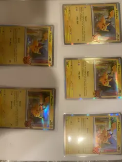 Pokemon Trick or Trade 2023 Pikachu & Gengar Holo Box Topper 10 Card Lot - Image 1