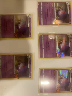 Pokemon Trick or Trade 2023 Pikachu & Gengar Holo Box Topper 10 Card Lot - Image 2