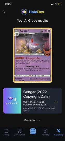Pokemon Trick or Trade 2023 Pikachu & Gengar Holo Box Topper 10 Card Lot - Image 5