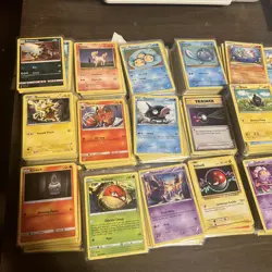 200 RANDOM COMMON, UNCOMMON, POKEMON CARD LOT Modern *Great for Kids* - Image 1