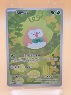 Mega Evolution: Perfect Order Rowlet 90/88 Illustration Rare Pokemon Card - NM - Image 1