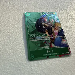 One piece Card Game Sanji EB01-014 2025 Tournament Pack Vol. 1 Winner English - Image 2