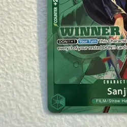 One piece Card Game Sanji EB01-014 2025 Tournament Pack Vol. 1 Winner English - Image 5