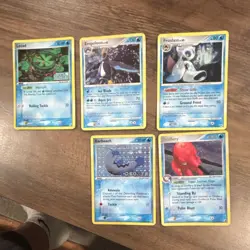 Pokemon Secret Wonders Water-Type Lotad Empoleon Froslass 5 Card Lot - Image 1