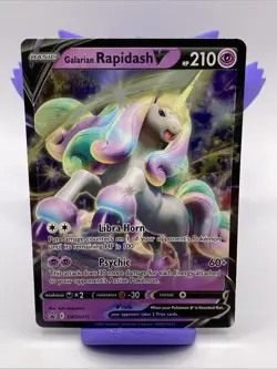 Galarian Rapidash V SWSH111 SWSH: Sword & Shield Promo Cards Holo - Image 1
