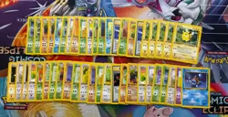 Vintage Pokemon Card Lot WOTC Cards First Edition Pikachu 46 Cards - Image 1