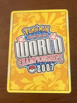 MP Pokemon TCG Jolteon EX Card World Championships 2007 Delta Species 109/113 - Image 2