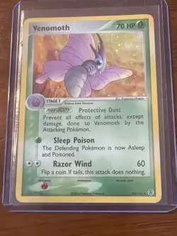 Venomoth 49/112 Holo FireRed & LeafGreen Pokemon Card - Image 1