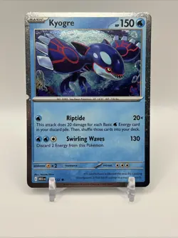Pokemon Kyogre Knockout Collection Cosmos Holo Promo Mega Evolution Card 34/132 - Image 1