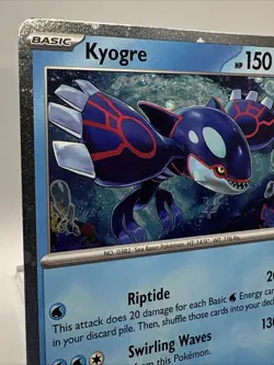 Pokemon Kyogre Knockout Collection Cosmos Holo Promo Mega Evolution Card 34/132 - Image 2