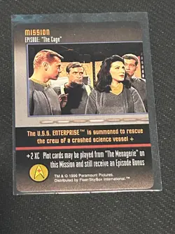 Star Trek The Card Game Mission The Cage - Image 1