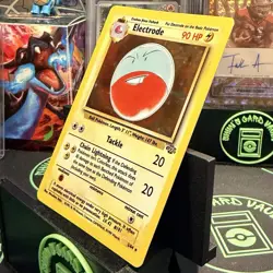 Electrode 2/64 Jungle Holo Rare Pokemon Card - Image 3