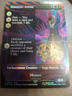 Summon: Anima (Borderless) Final Fantasy Foil - Image 1