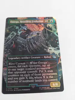 Omega, Heartless Evolution (Borderless) Final Fantasy Foil - Image 1
