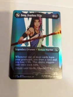 Fang, Fearless l'Cie (Borderless) Final Fantasy Foil - Image 1