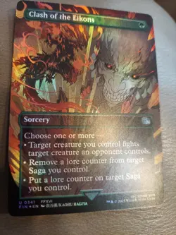 Clash of the Eikons (Borderless) Final Fantasy Foil - Image 1