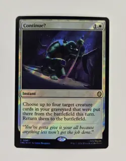 ContinueU (Surge Foil) #7 Teenage Mutant Ninja Turtles Foil - Image 1