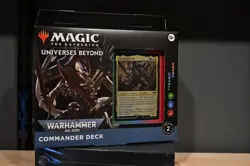 MTG Universes Beyond: Warhammer 40K - Tyranid Swarm Commander Deck - New Sealed - Image 1