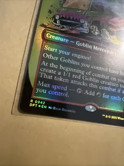 MTG Howlsquad Heavy DFT 0342 R NM FOIL Borderless - Image 3