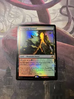Stomping Ground - FOIL - Edge of Eternities - Magic the Gathering - Image 1