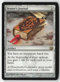 MTG - Venser's Journal #220 - Regular - SOM Scars of Mirrodin - Image 1
