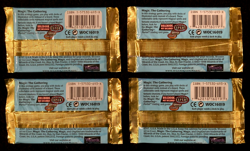 1998 Magic The Gathering, Lot of 4 Factory Sealed Unglued Booster Packs - Image 3