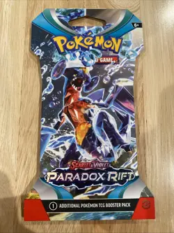 SEALED - PARADOX RIFT Pokemon Scarlet & Violet- Sleeved Booster Packs (c) - Image 1