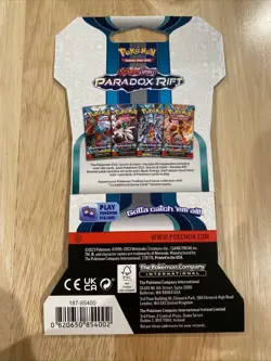 SEALED - PARADOX RIFT Pokemon Scarlet & Violet- Sleeved Booster Packs (c) - Image 3