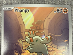 Phanpy 205/191 SV08: Surging Sparks Illustration Rare Pokemon Card - Image 2