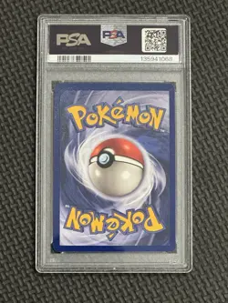 1999 Pokemon Fossil Holo Rare Hitmonlee First Edition 7/62 PSA 8 - Image 2