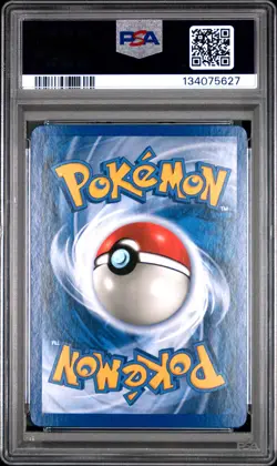 2000 Pokemon Neo Genesis #7 Jumpluff Holo 1st Edition PSA 8 - Image 2