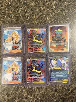 Pokemon TCG Lillies Determination Mega Lucario Marshadow And Mega Absol NM - Image 1