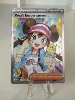 Rosa’s Encouragement 123/088 Perfect Order Special Illustration Pokemon TCG MINT - Image 1