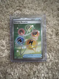 Pokemon Energy Recycler 108/088 Full Art Foil POR Set Trainer Ultra Rare - Image 3