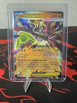 Mega Zygarde EX 047/088 (NM) Ultra Rare Perfect Order Pokemon Card - Image 1