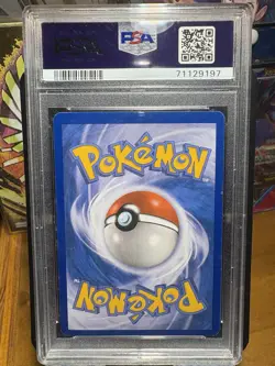 PSA 7 Axew 13/20 Black & White Dragon Vault Holo Pokemon Trading CG 2012 - Image 2