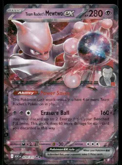 Team Rocket's Mewtwo EX #79/217 2026 Mega Evolution – Ascended Heroes Holo - Image 1
