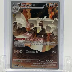Pokemon TCG Mega Evolutions Gargancl #202/182 Illustration Rare NM - Image 1